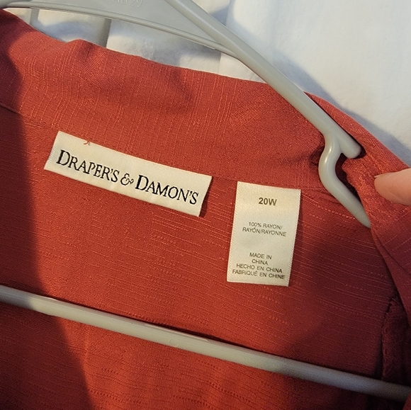 Women's Red Embroidered & Beaded Hawaiian Shirt - Picture 10 of 14